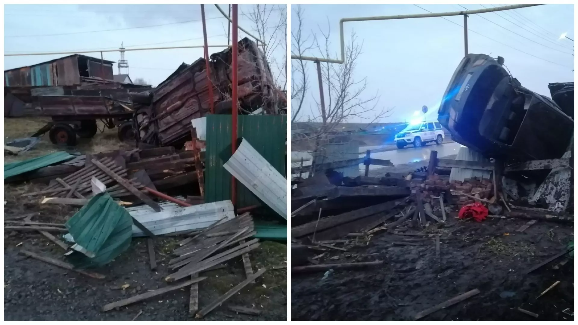 В Новосибирской области автомобилист врезался в забор и погиб спустя пару часов