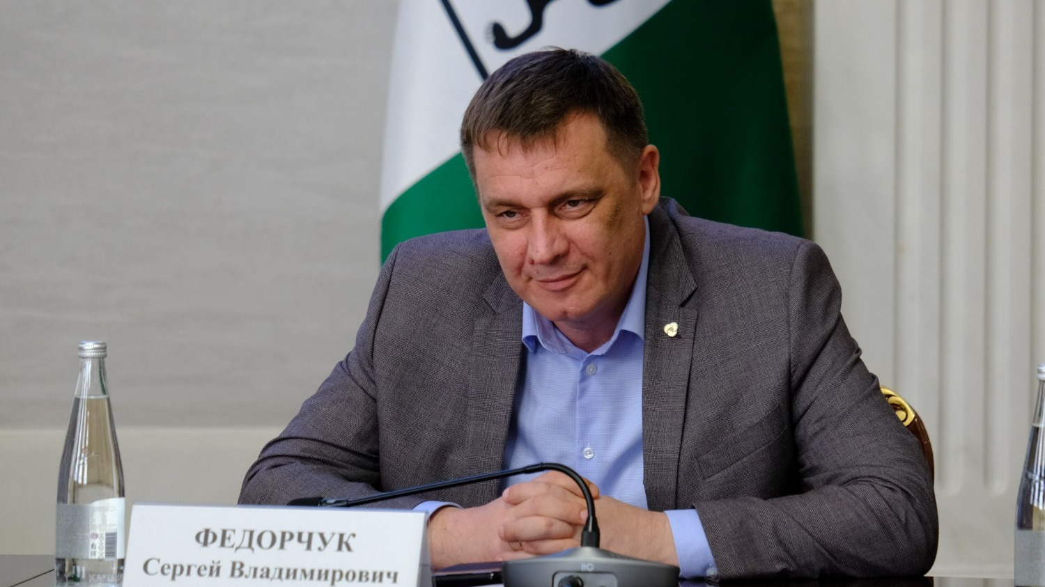Министр образования Новосибирской области Сергей Федорчук.  