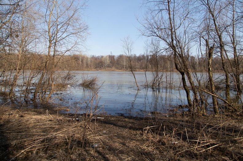 Двенадцать дорог подтопило талыми водами в Новосибирской области