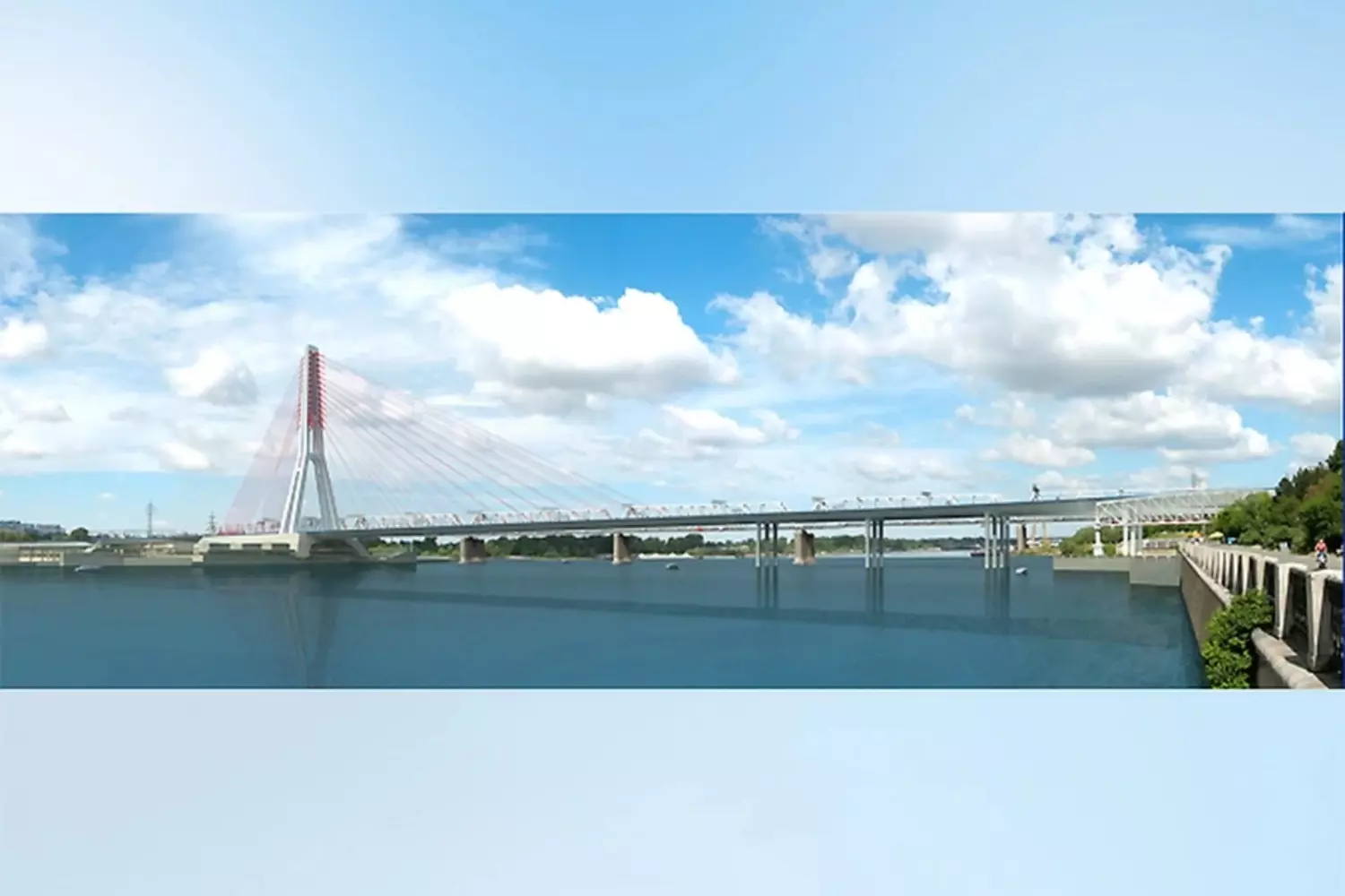 Мост изначально планировали разместить в другом месте