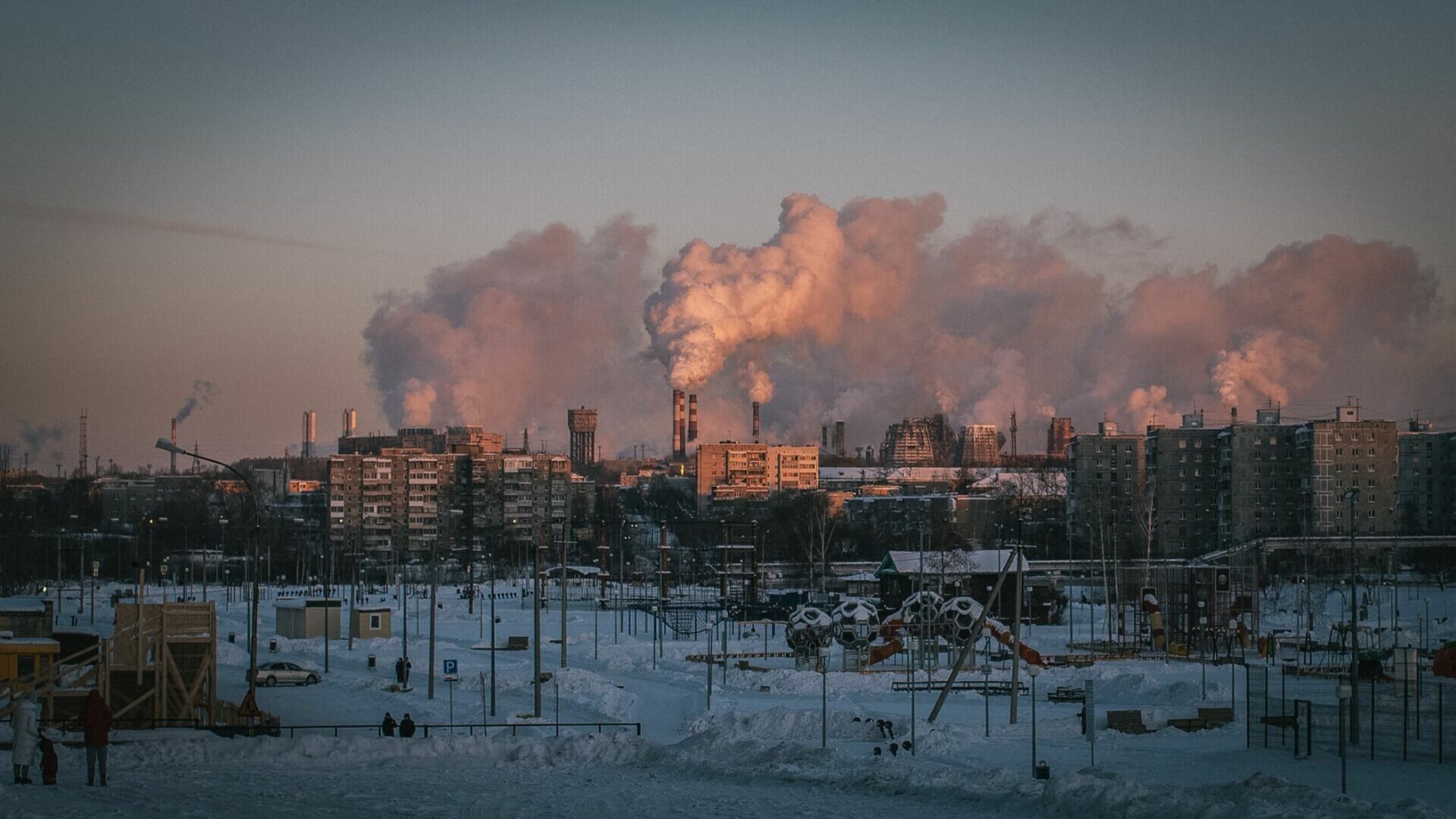 Город, вредные выбросы