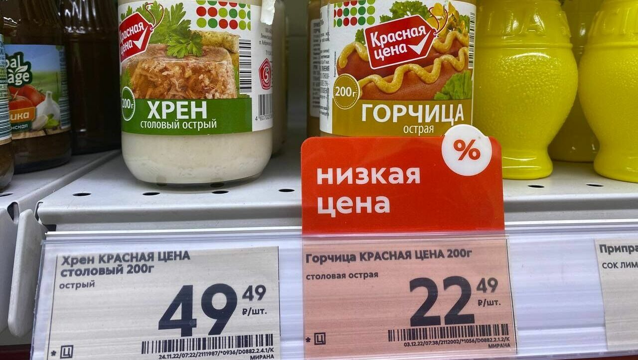 цены в магазинах Новосибирска перед Новым годом 2023