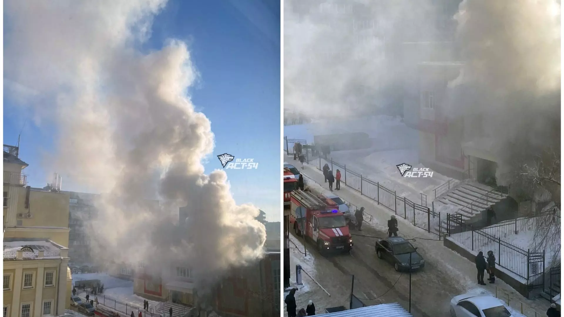 Пожар в здании на улице Революции, 31 18 января 2024 года