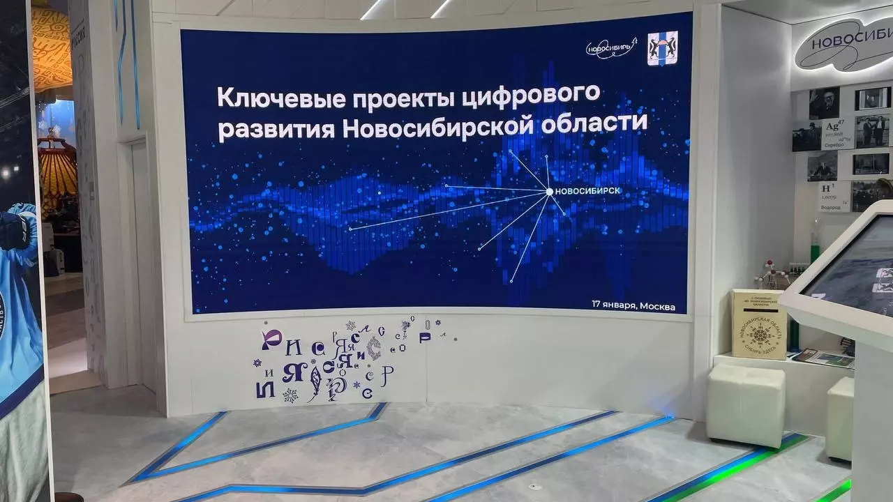Новосибирская область представила свои проекты на Дне цифровизации.