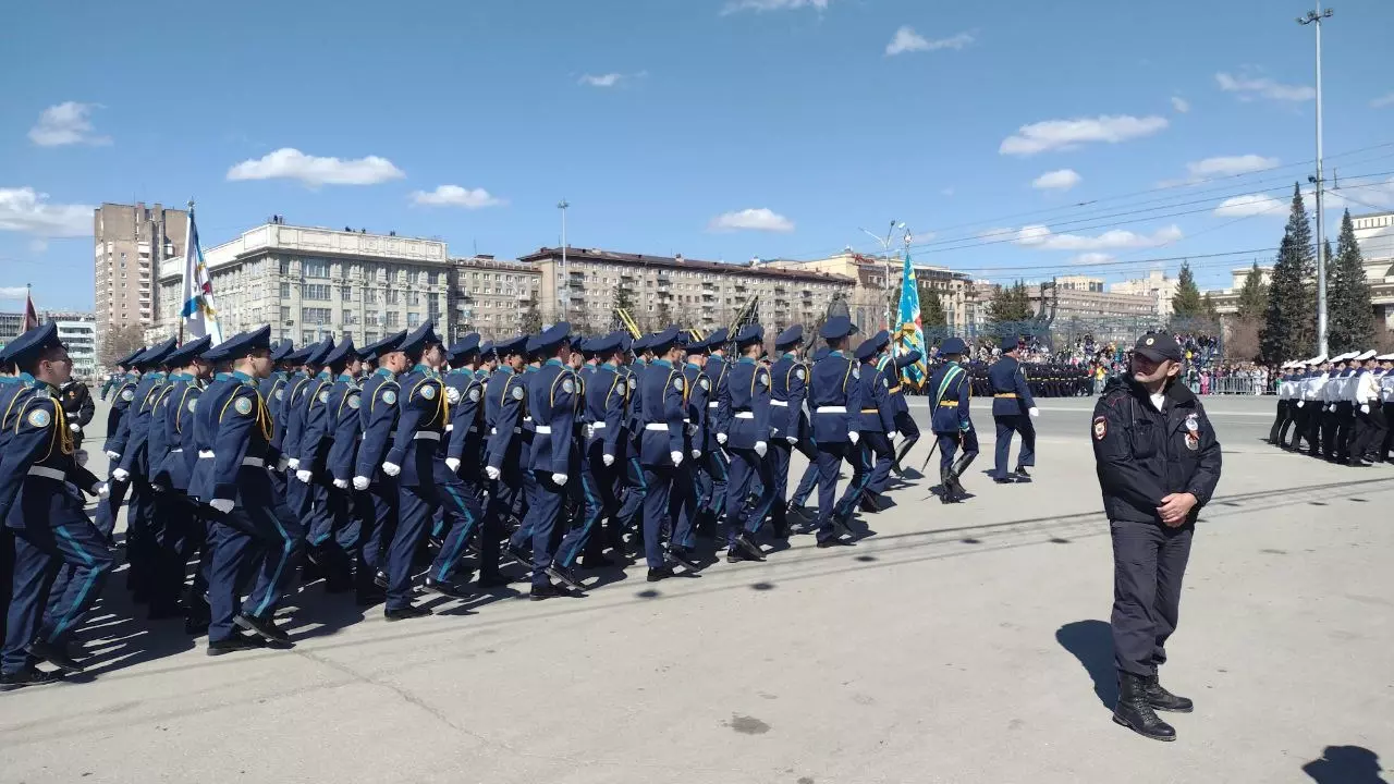 Для второй репетиции парада Победы перекроют центр Новосибирска