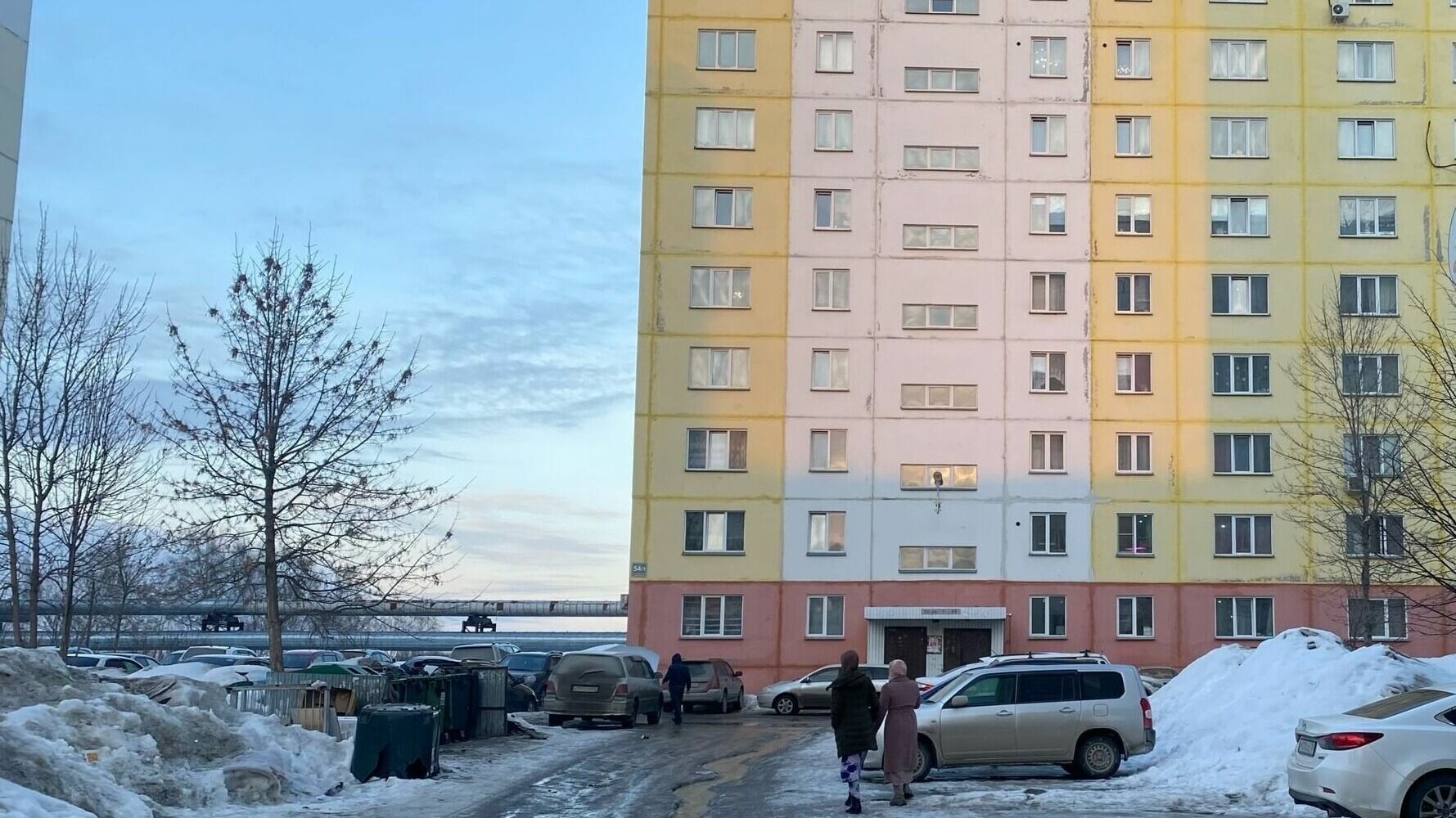 Многоэтажные дома без балконов - визитная карточка Плющихинского жилмассива.