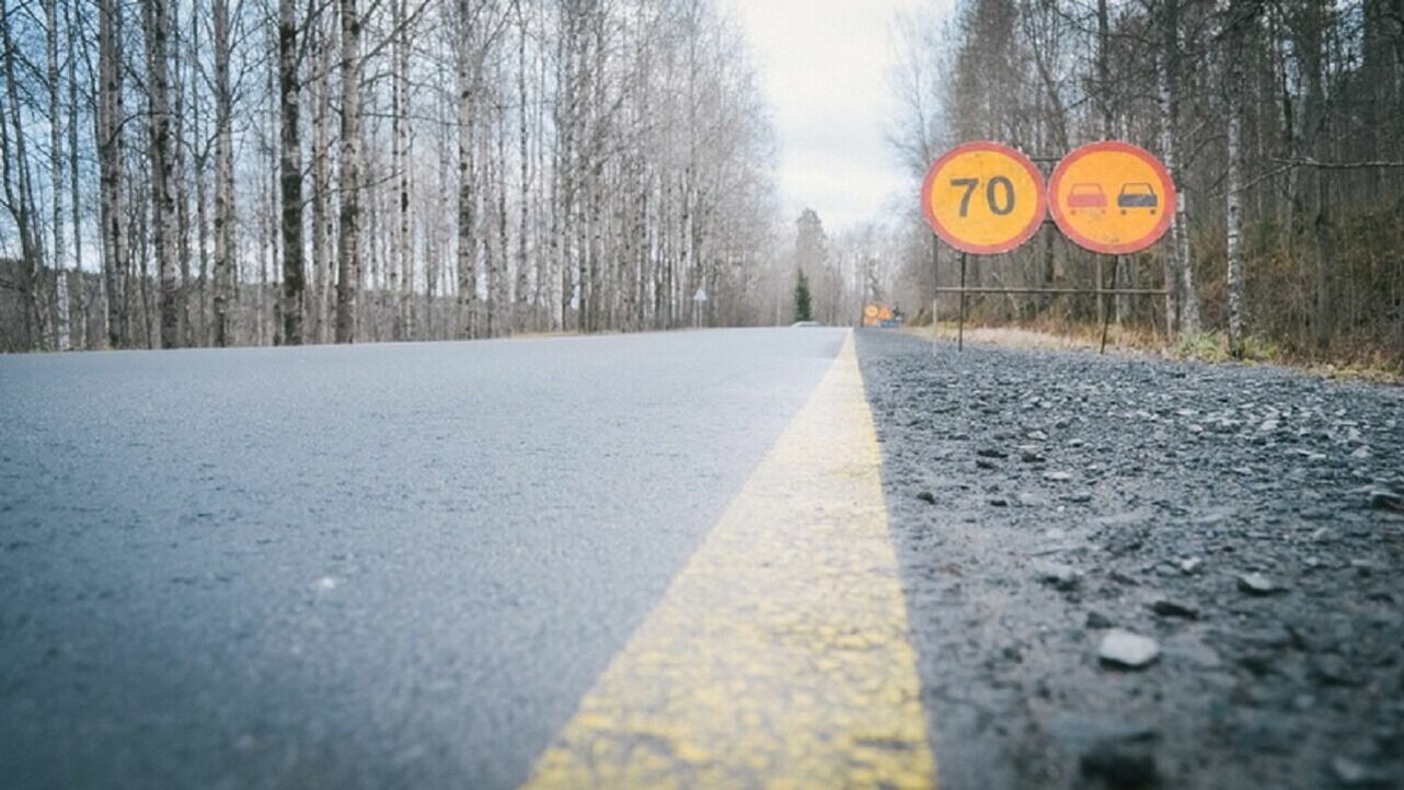Порядка 8,5 км дороги забетонировали на Восточном обходе под Новосибирском