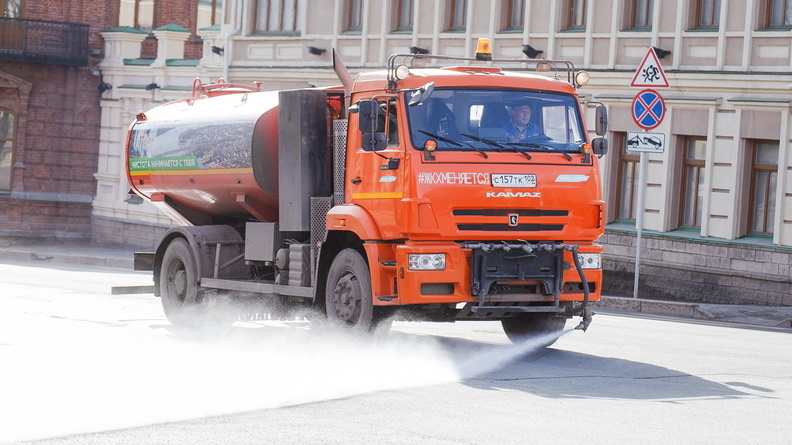 Шампунем против пыли отмоют улицы в Новосибирске к 1 мая