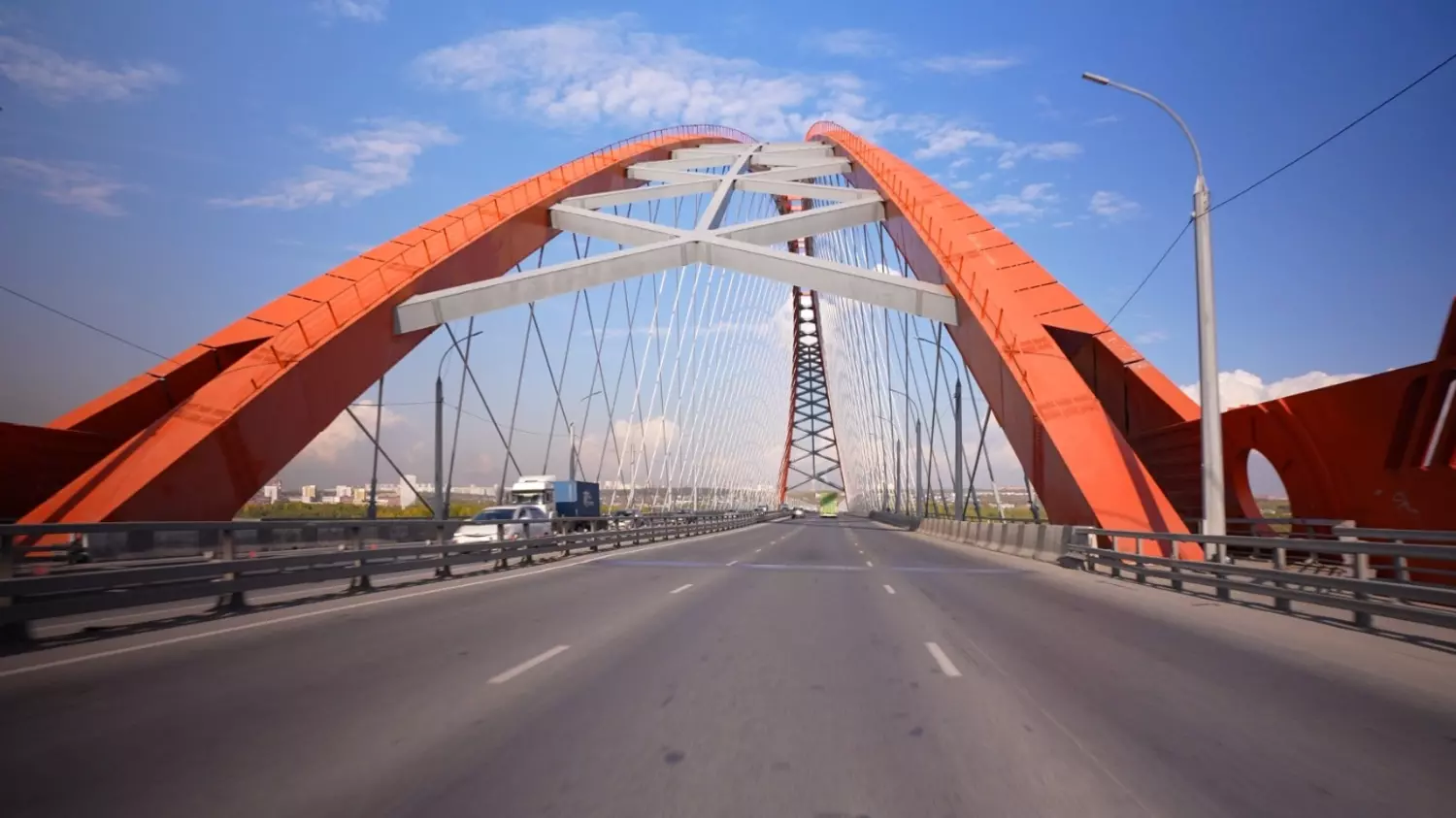 новый символ Новосибирска — Бугринский мост