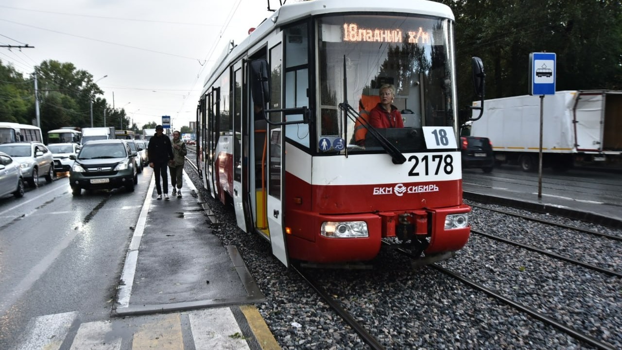 В Новосибирске есть возможность для увеличения резерва трамвайных пассажирских перевозок.