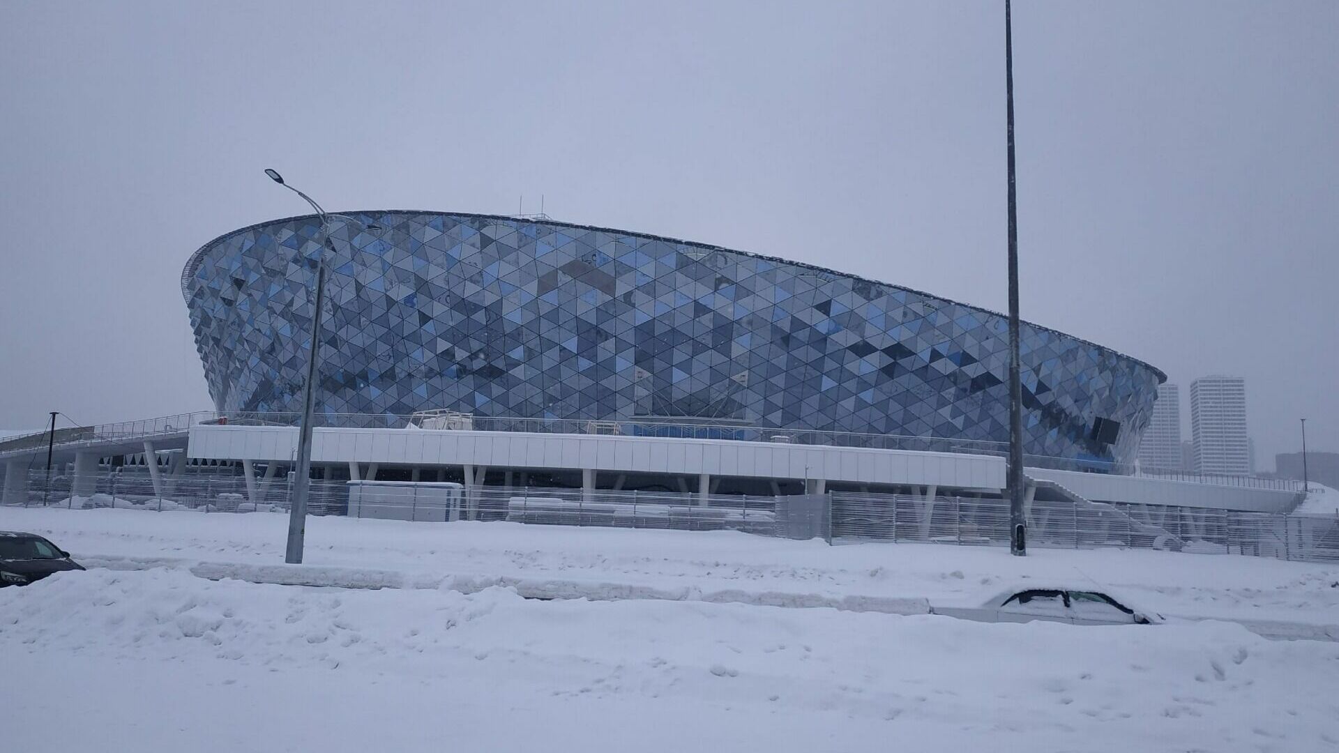 В Новосибирске прошла приемка помещений нового ЛДС "Сибирь-Арена"