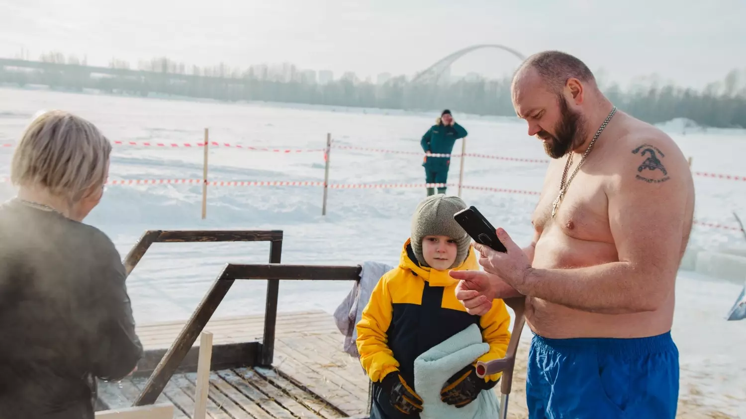 Крещение в Новосибирске 19 января 2024 года