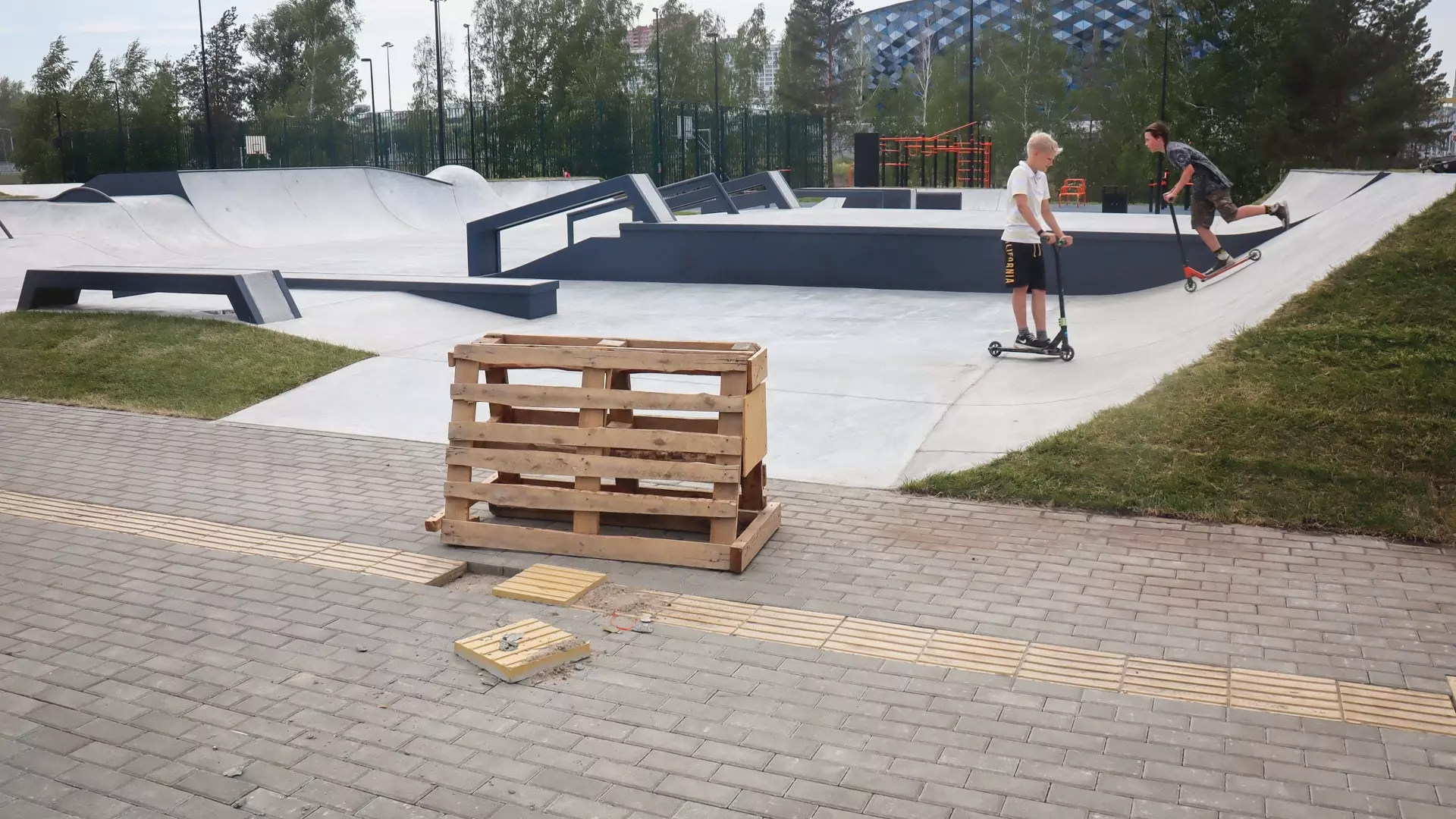 Парк «Арена» в Новосибирске