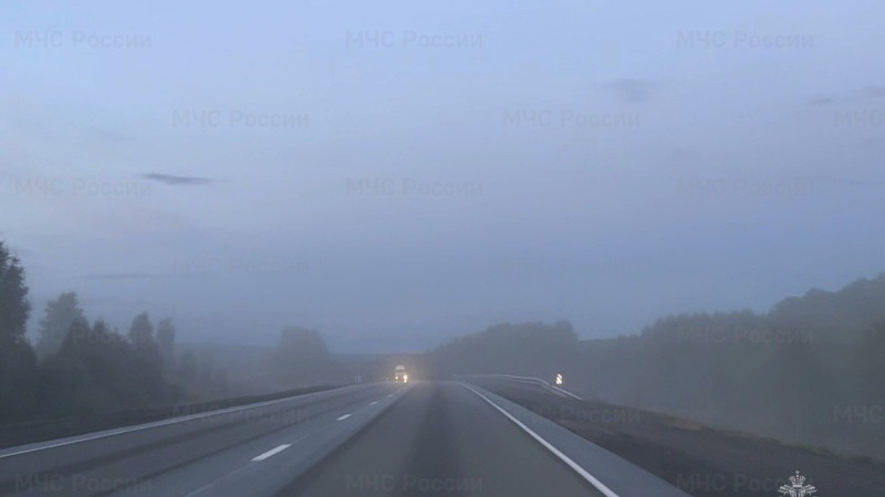 На новосибирские дороги опустится туман
