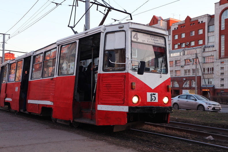 Трамваи вернулись на прежние маршруты в левобережье Новосибирска