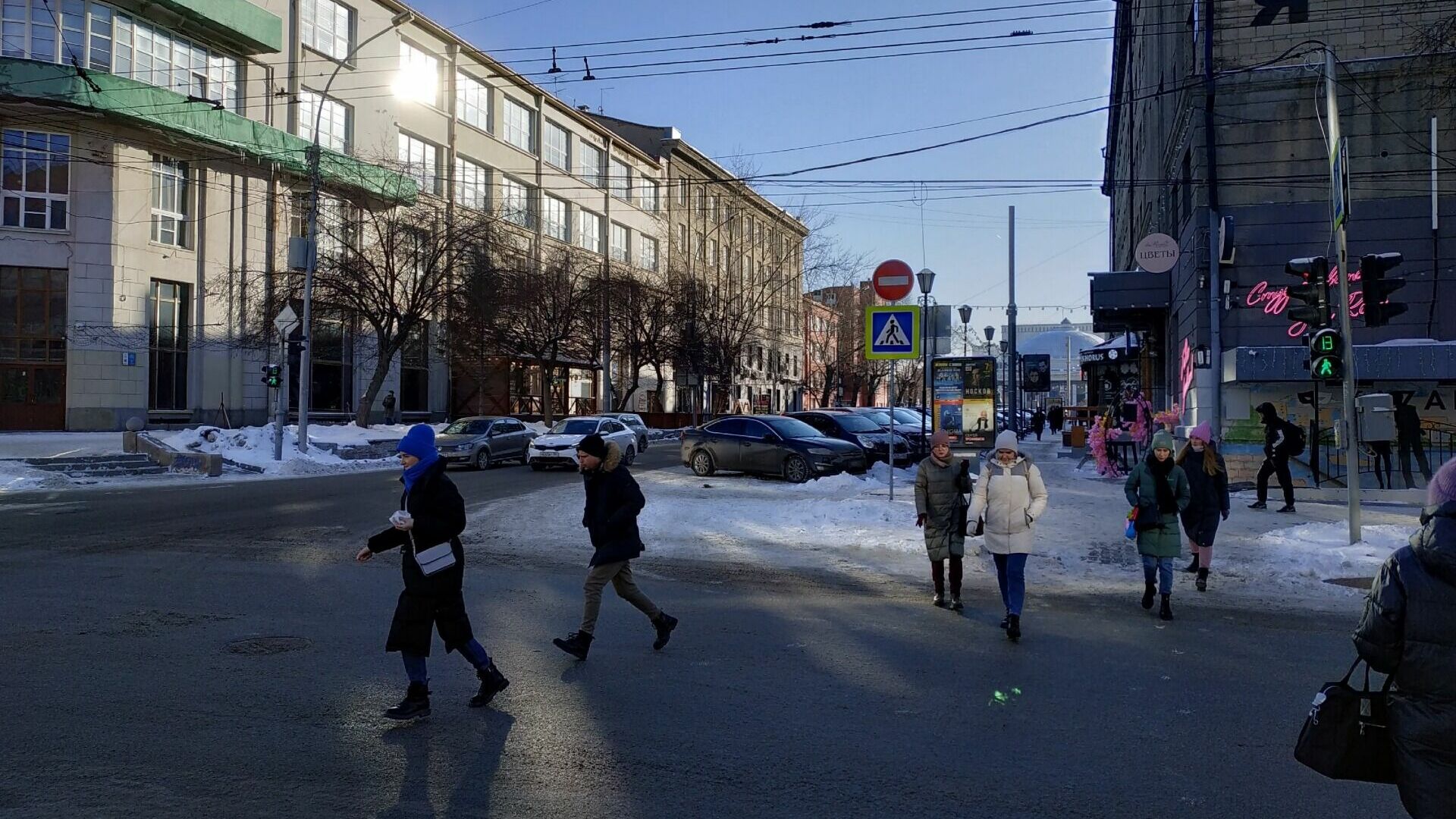 Проблемный перекресток на пересечении улиц Ленина и Советской