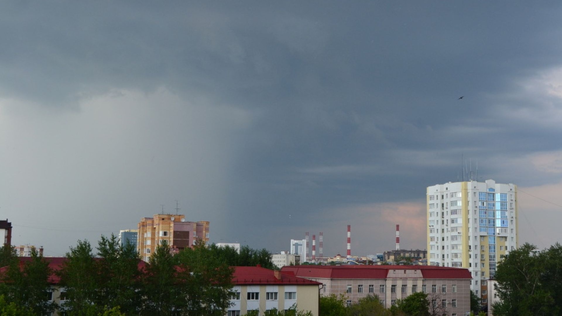 Новосибирск зальет ливнями