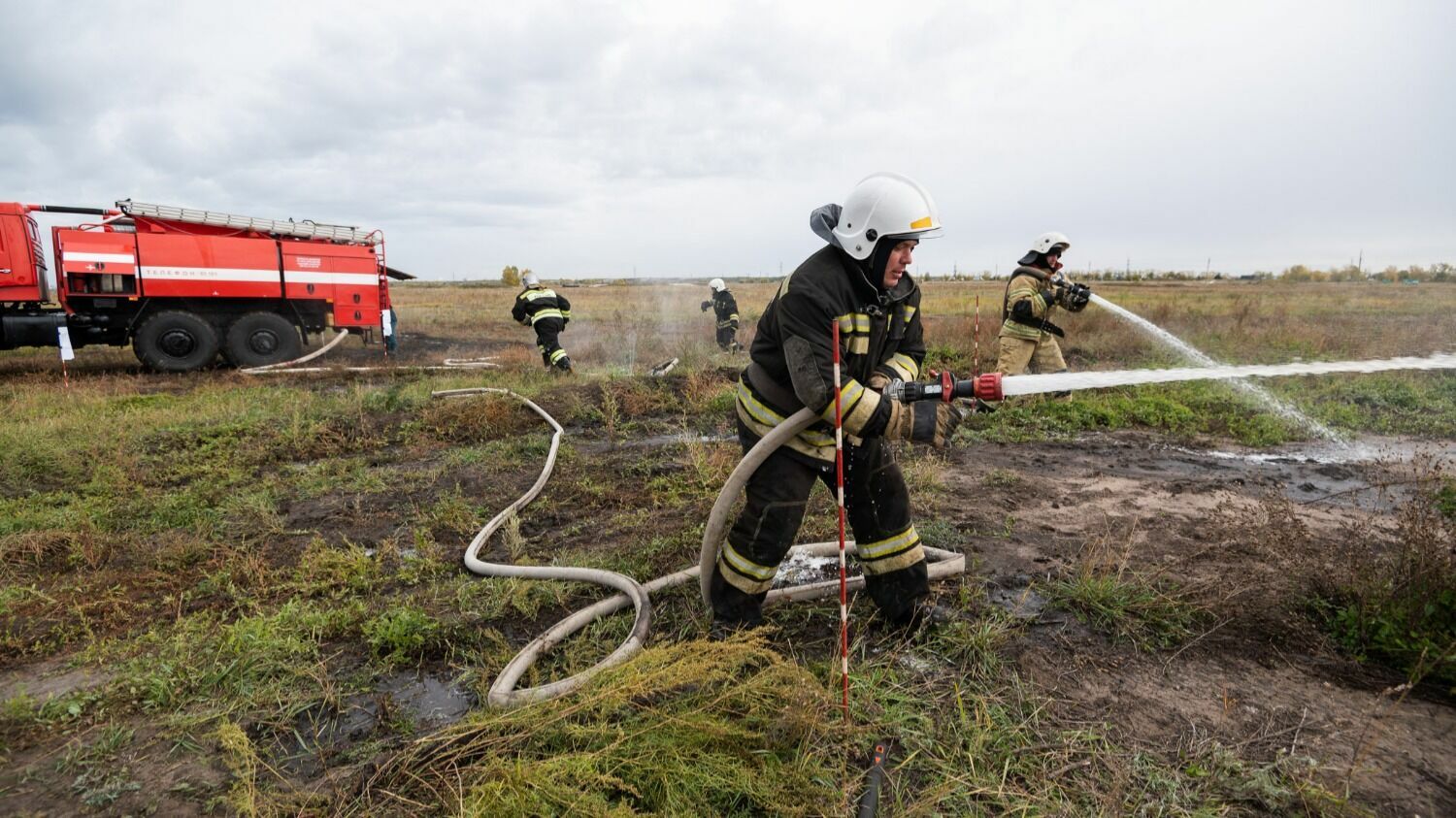 Апрель - пожароопасный период в Новосибирской области.
