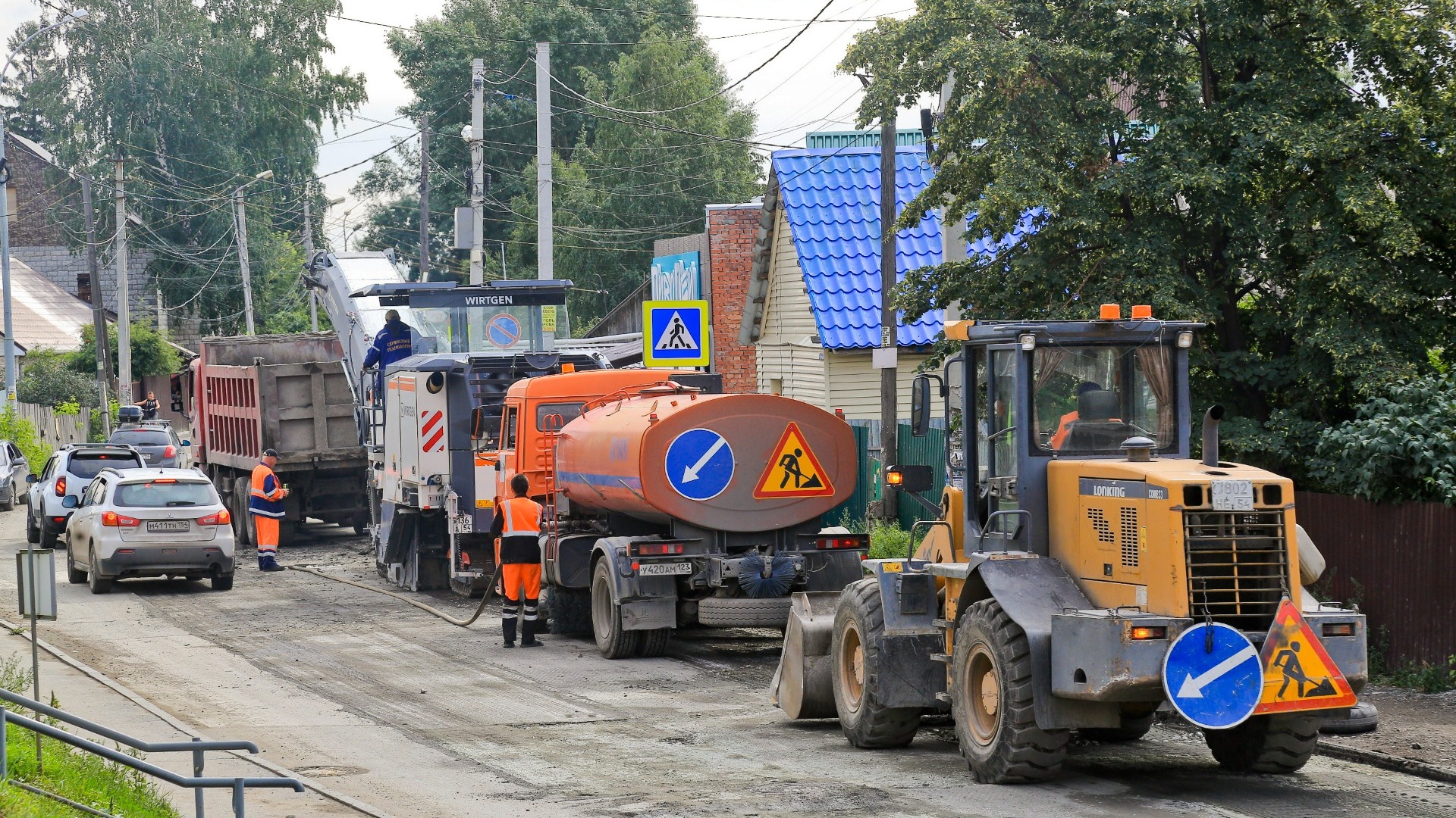 На ремонт дорог в частном секторе Новосибирска выделено 150 млн рублей.