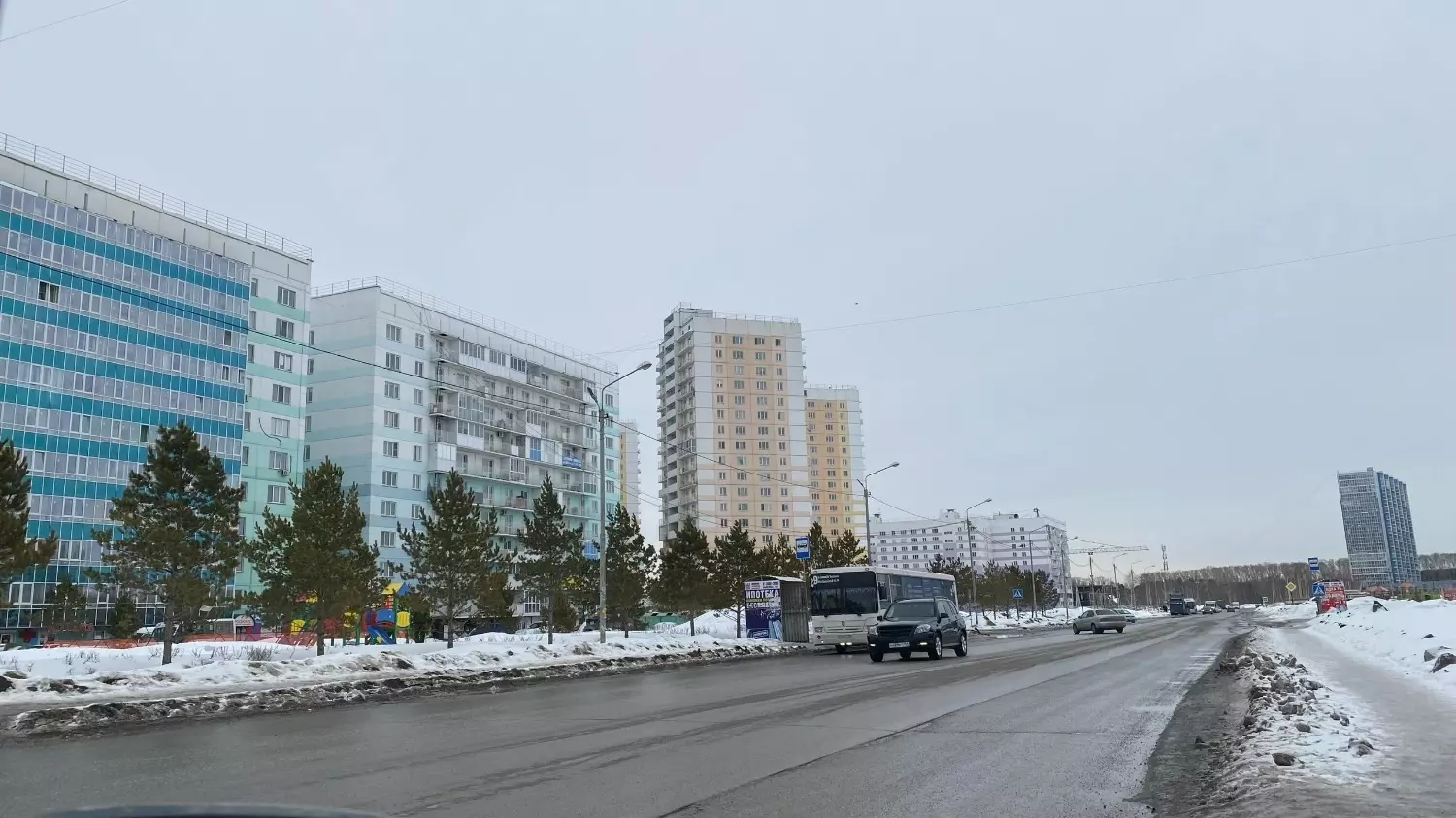 Микрорайон Просторный в Новосибирске