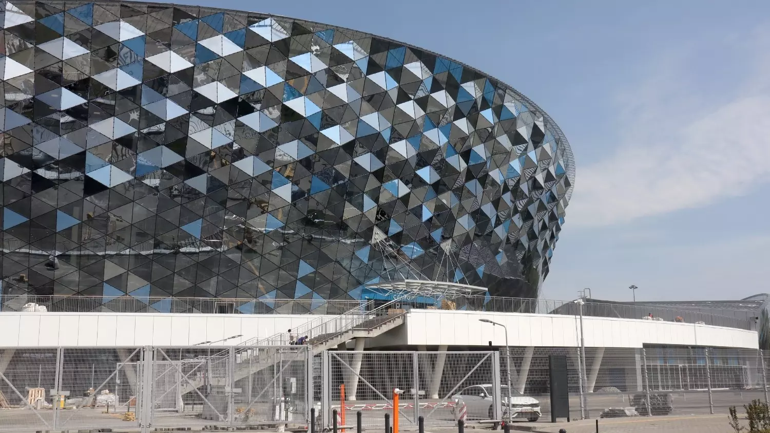 Строительство арены велось с 2019 года
