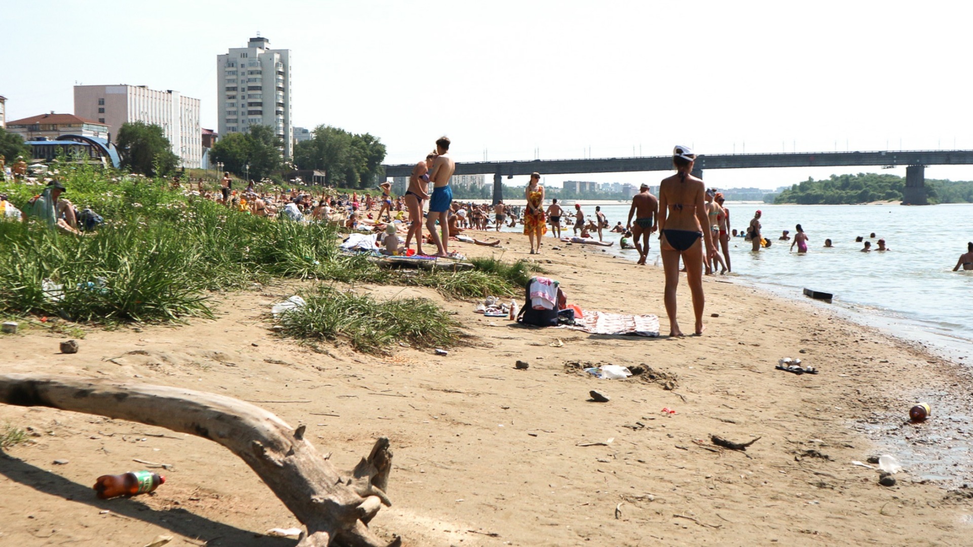 В конце июня новосибирцы смогут понежиться на пляжах, но недолго