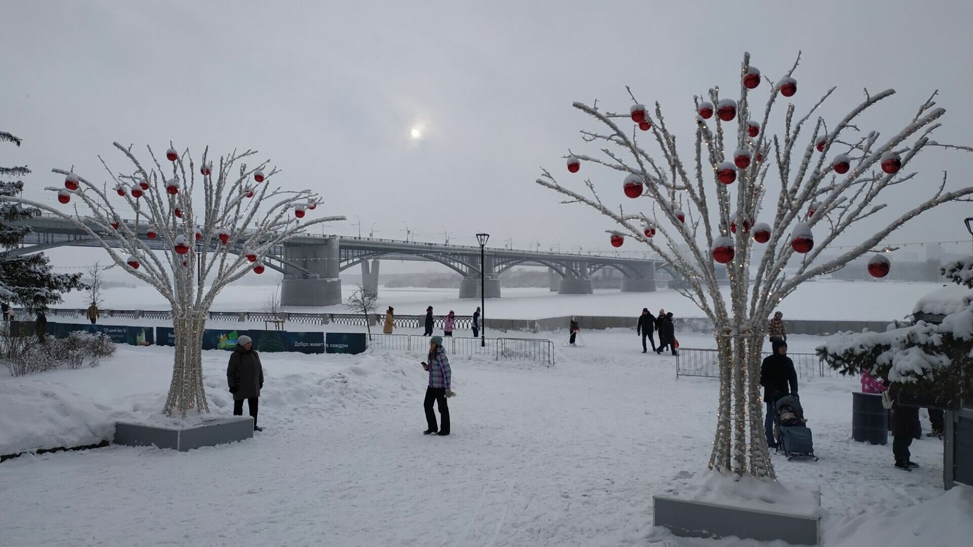 В январе новосибирцев ожидает классическая зимняя погода