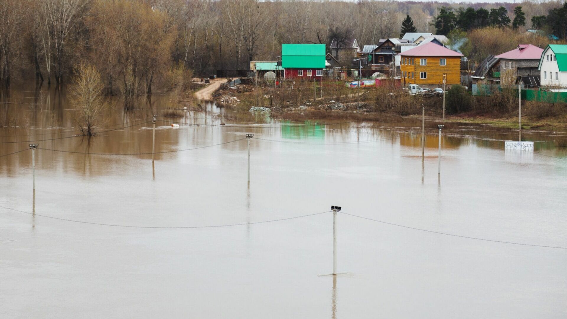 Три района попали в зону подтопления в Новосибирской области